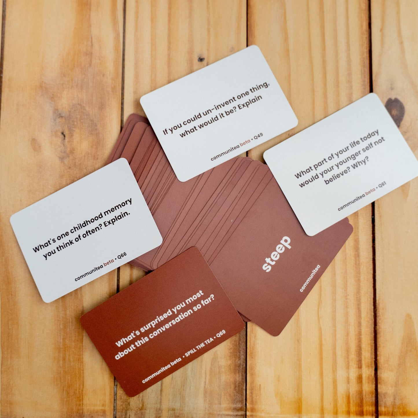 Communitea Cards