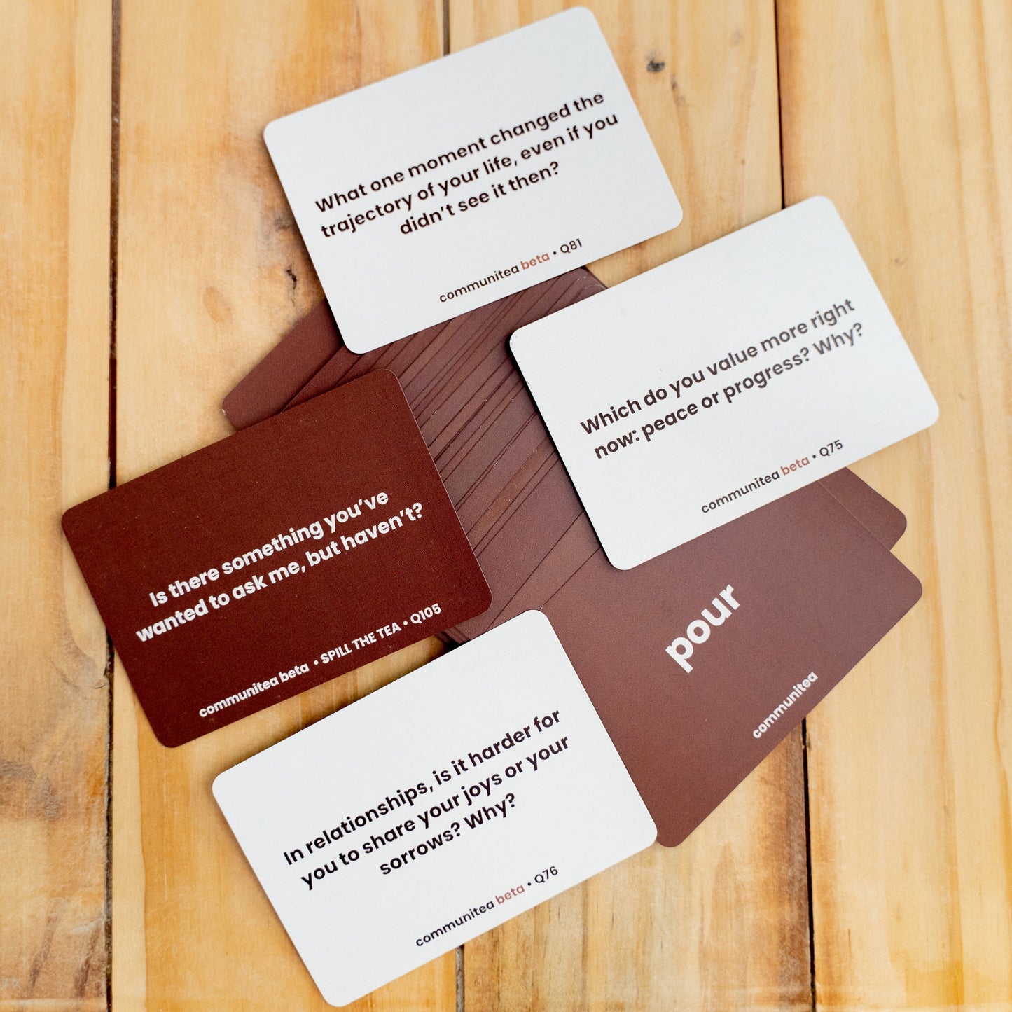 Communitea Cards