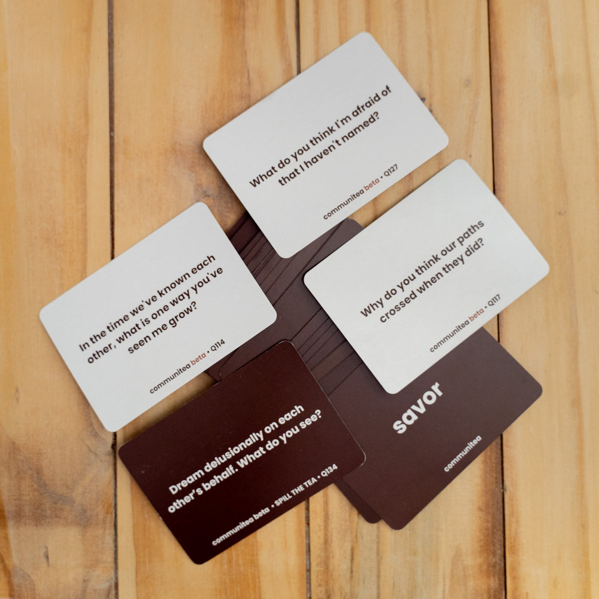 Communitea Cards